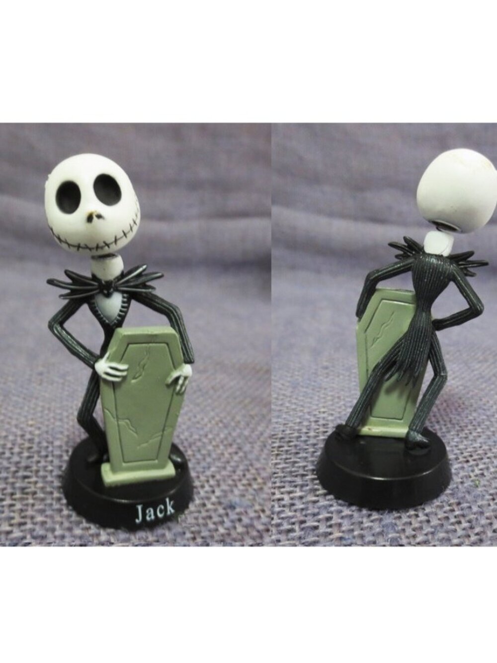 Nightmare Before Christmas Playset 6 Figure Cake Topper Toy Set Collectible - Picture 2 of 5
